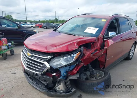 2019 Chevrolet Equinox Premier из США, поврежденный, VIN 3GNAXNEV8KS609857
